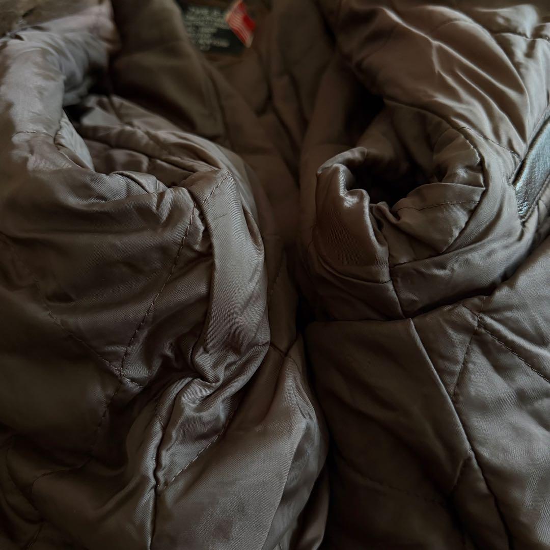 【美品】WESTOP フライトジャケット　G-1 ラムスキン　ブラウン　M