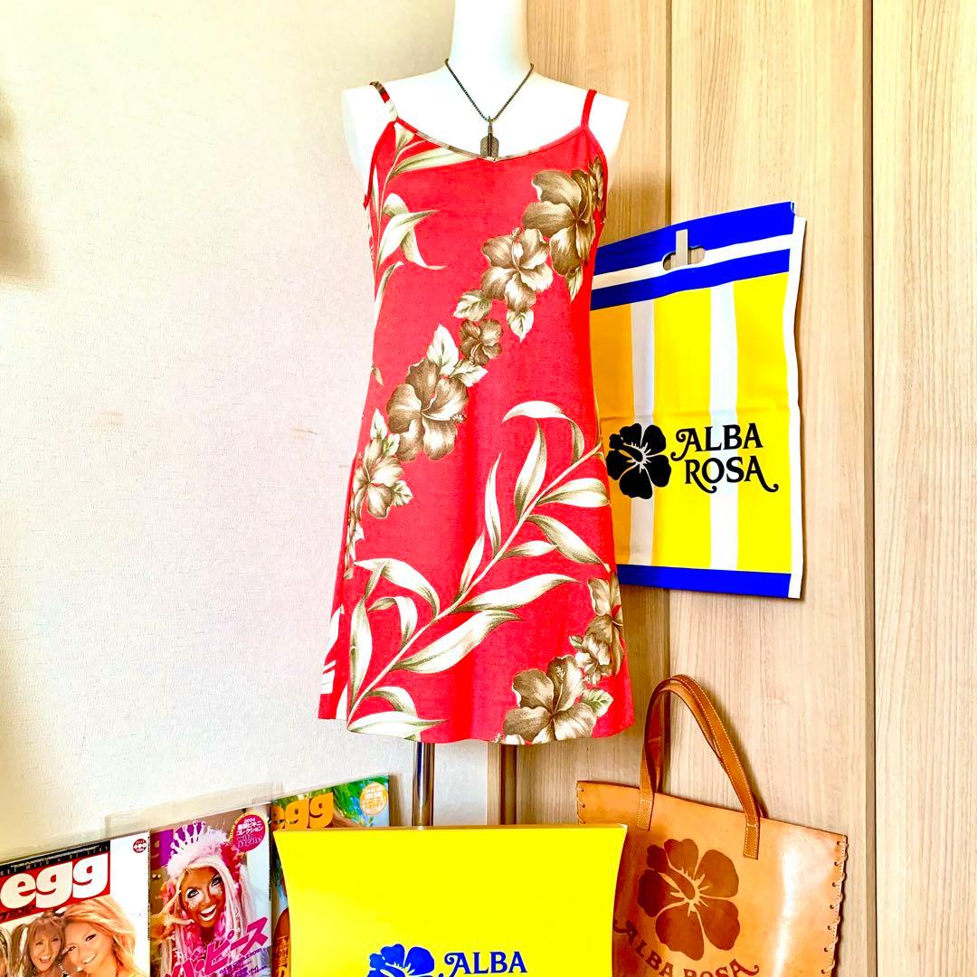 アルバローザ ALBAROSA ワンピース 升目柄 アルバローザ ALBAROSA 升目