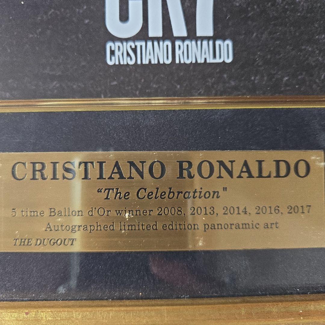DUGOUT　ロナウド直筆サイン入りパノラミックアート