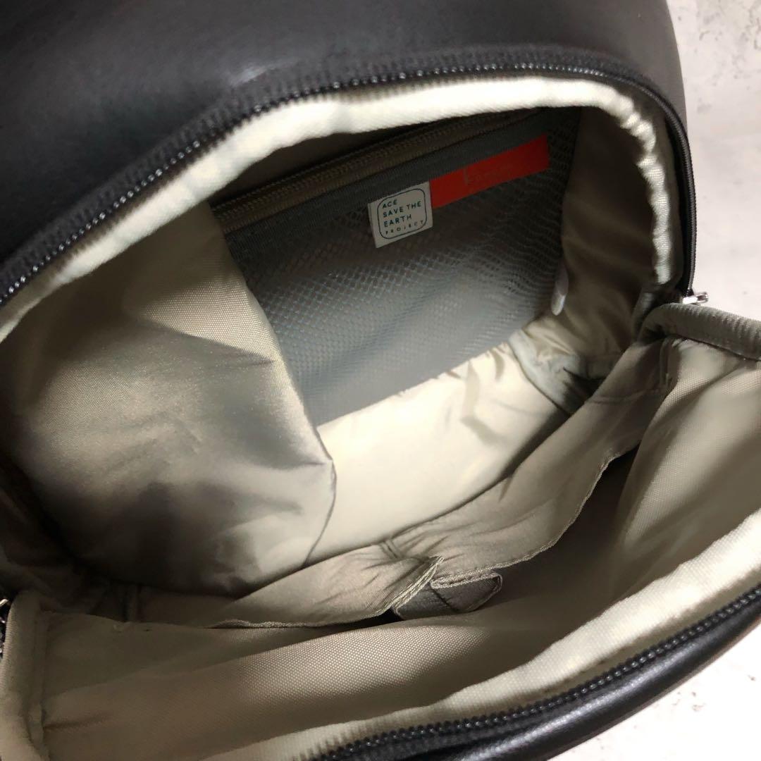 未使用　カナナプロジェクト　アップルレザー リュックサック　軽量 抗菌