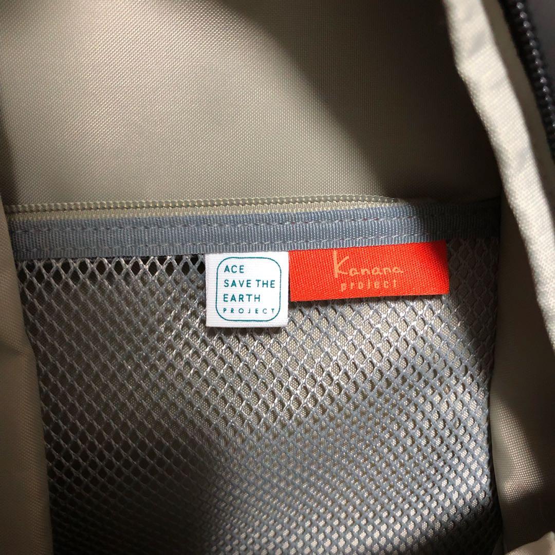 未使用　カナナプロジェクト　アップルレザー リュックサック　軽量 抗菌