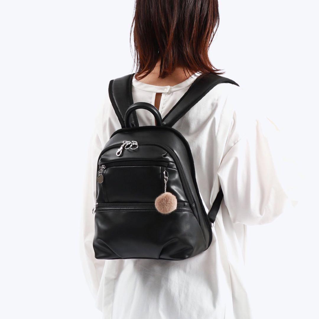 未使用　カナナプロジェクト　アップルレザー リュックサック　軽量 抗菌