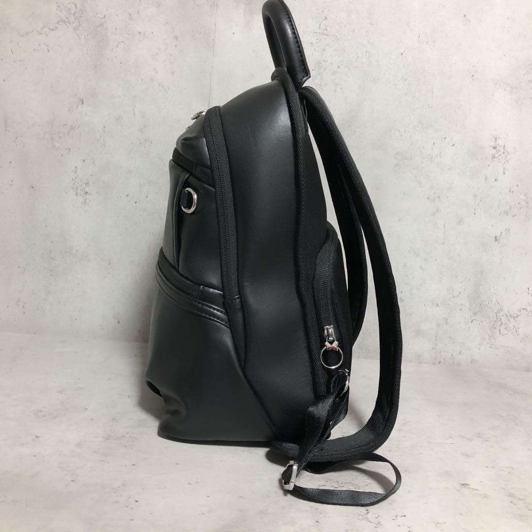 未使用　カナナプロジェクト　アップルレザー リュックサック　軽量 抗菌