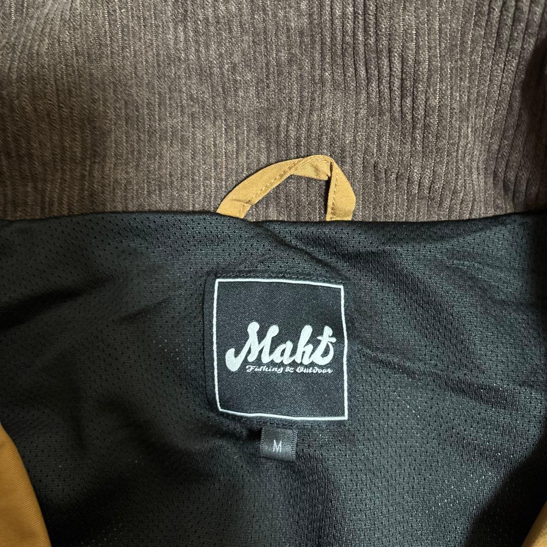 MAHF SUPPLY ブラウン フルジップジャケット M スノーボード