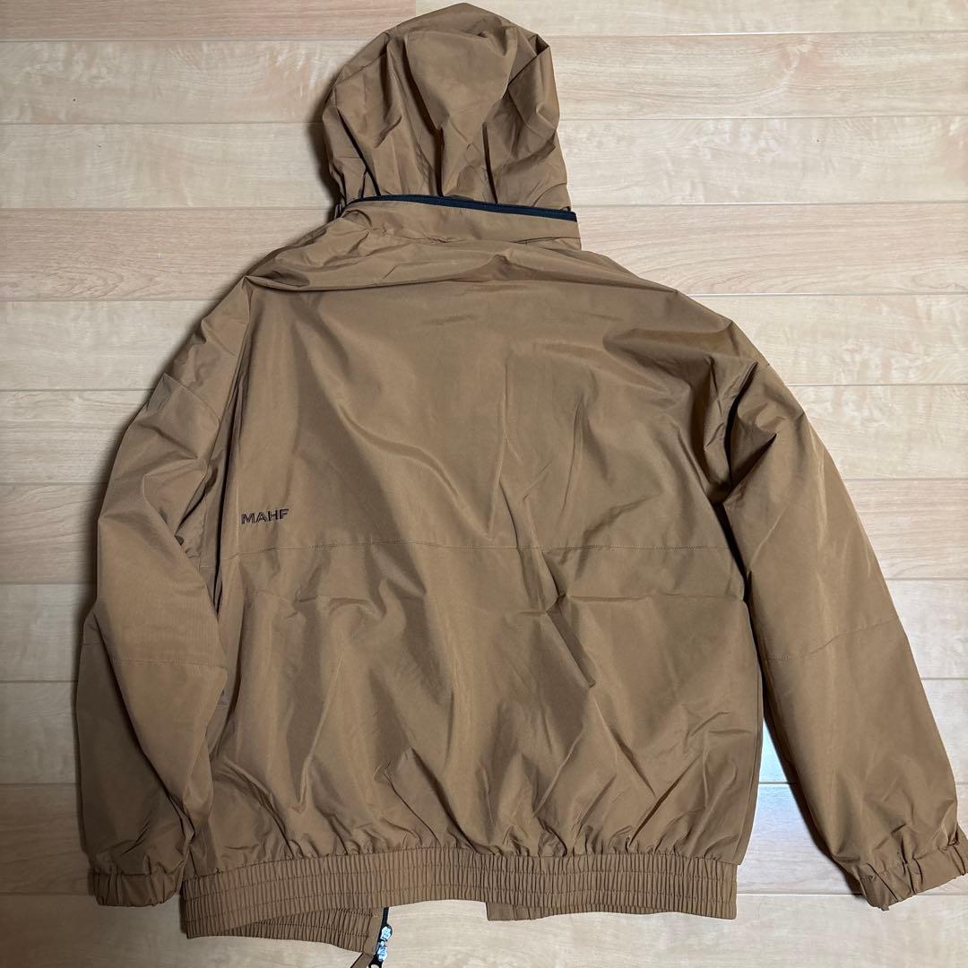 MAHF SUPPLY ブラウン フルジップジャケット M スノーボード