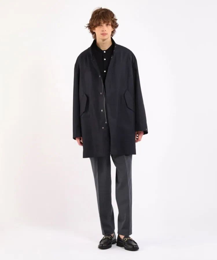 タケオキクチ　【THE FLAGSHIP】撥水先染め ギャバジン モッズコート