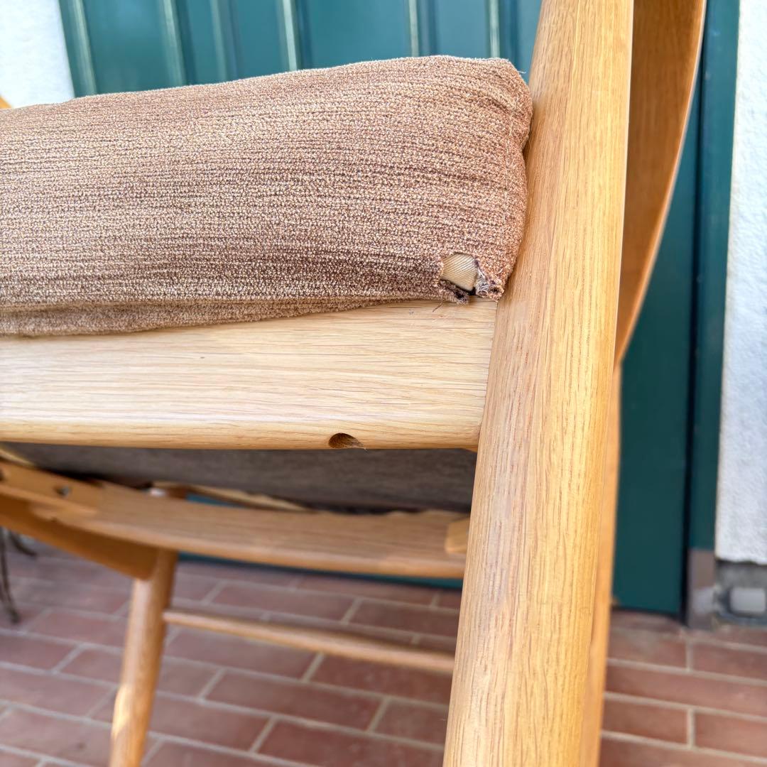 【カリモク】karimoku アームチェア オーク　ダイニング　送料無料