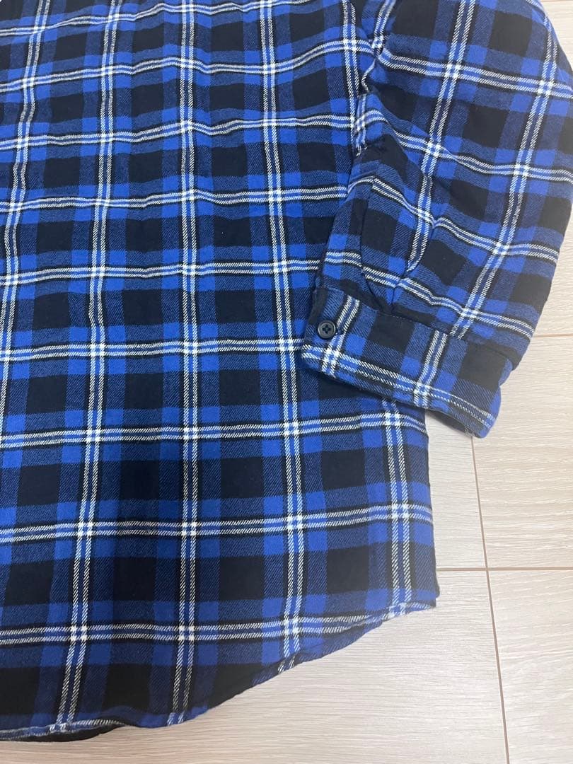 トップス SUPREME Arc Logo Quilted Flannel Shirt