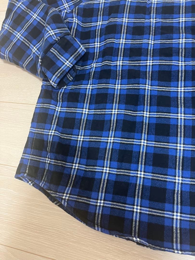 トップス SUPREME Arc Logo Quilted Flannel Shirt