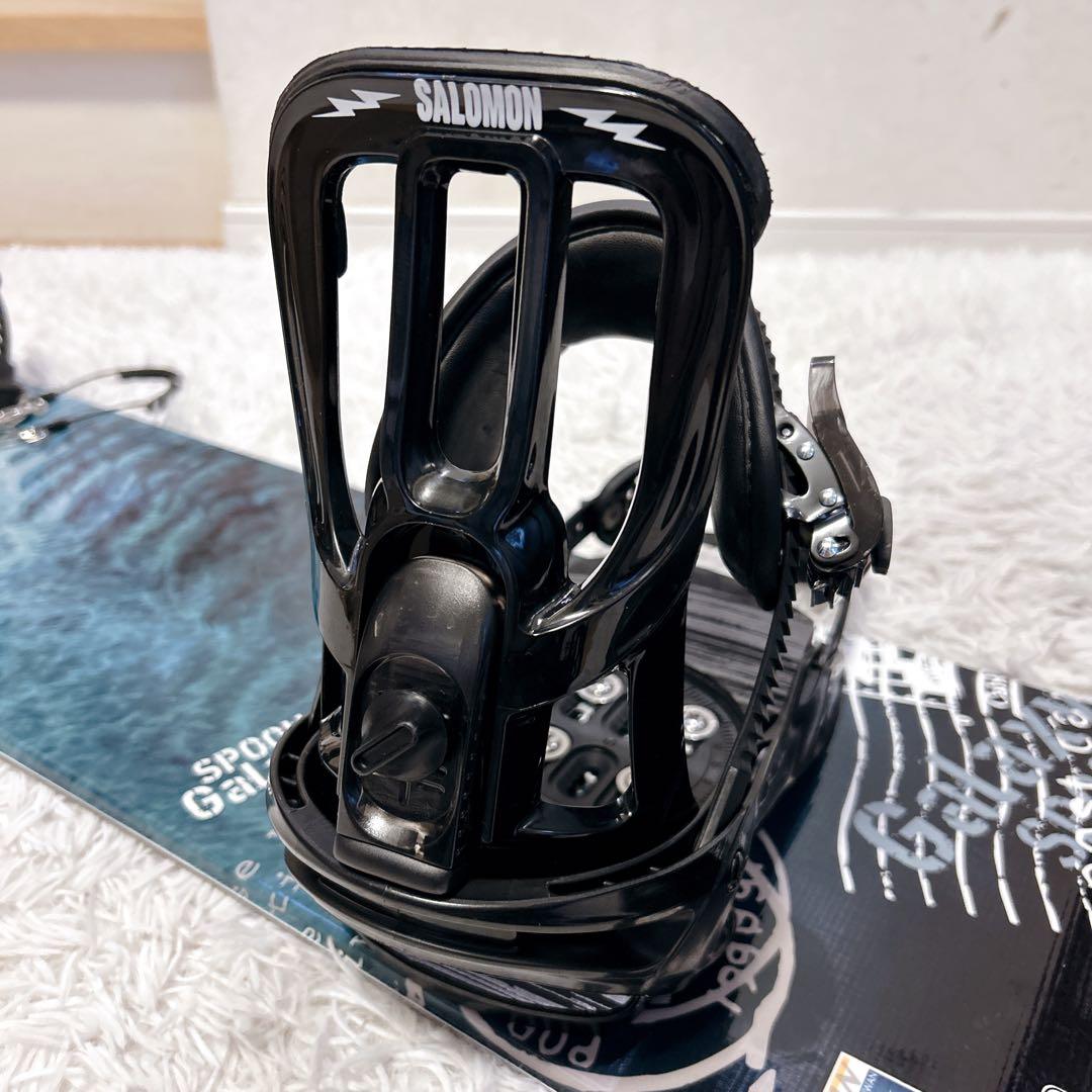 【美品】SPOON×SALOMON スノーボード バインディング 2点セット