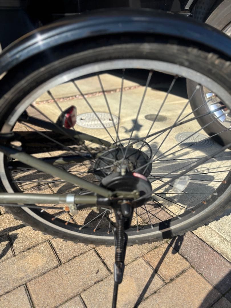 ✴︎専用ページ自転車 ✴︎オリーブグリーン 引き取り