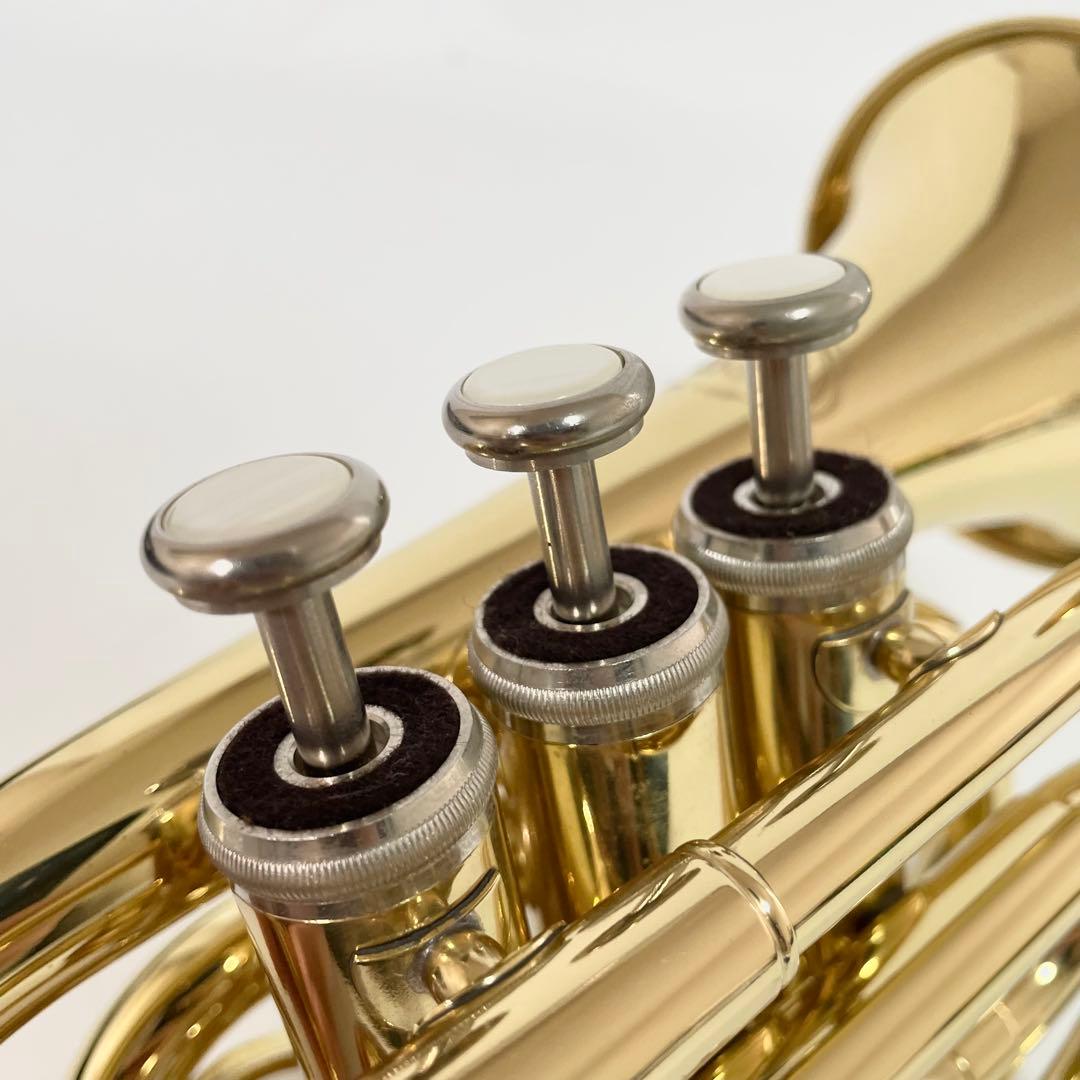 【美品】JUPITER ポケットトランペット JPT-416 ハードケース付き