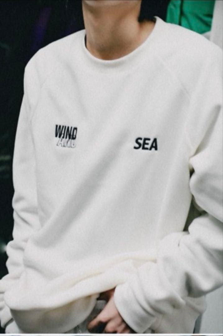 ウィンダンシー　上下　セットアップ　L 白　ポーラテック　フリース　ジョガー