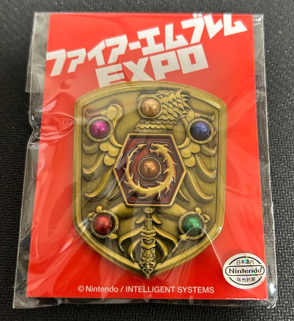 ファイアーエムブレムEXPO 封印の盾ピンズ ファイアーエムブレムEXPO