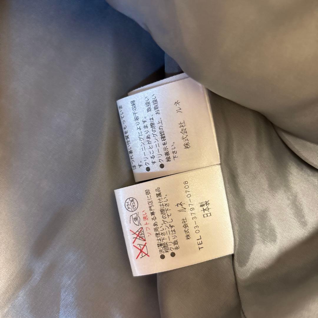 最高級⭐️極美品　Rene チンチラファー　アンゴラ　ツイード　ケープコート　36