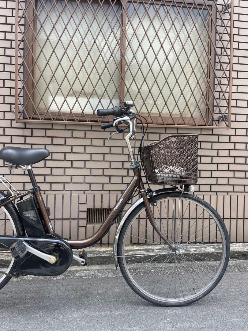 パナソニック電動アシスト自転車^_^