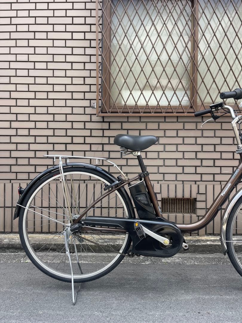 パナソニック電動アシスト自転車^_^