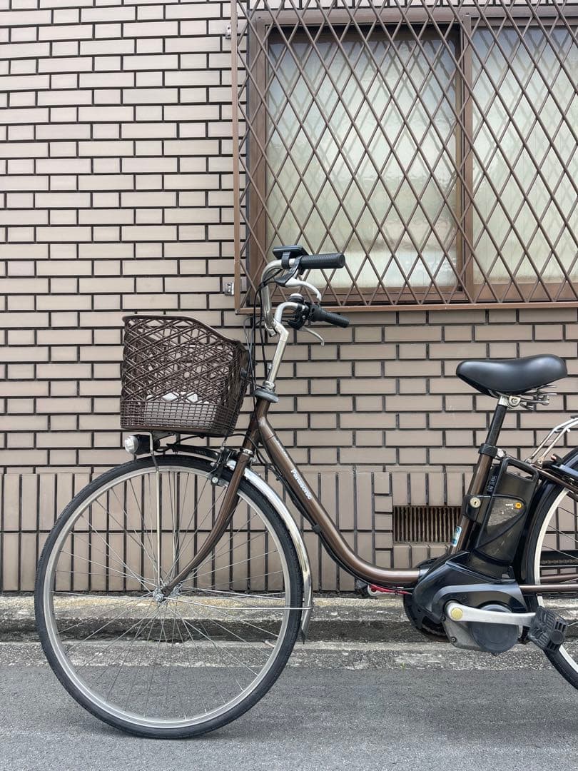 パナソニック電動アシスト自転車^_^