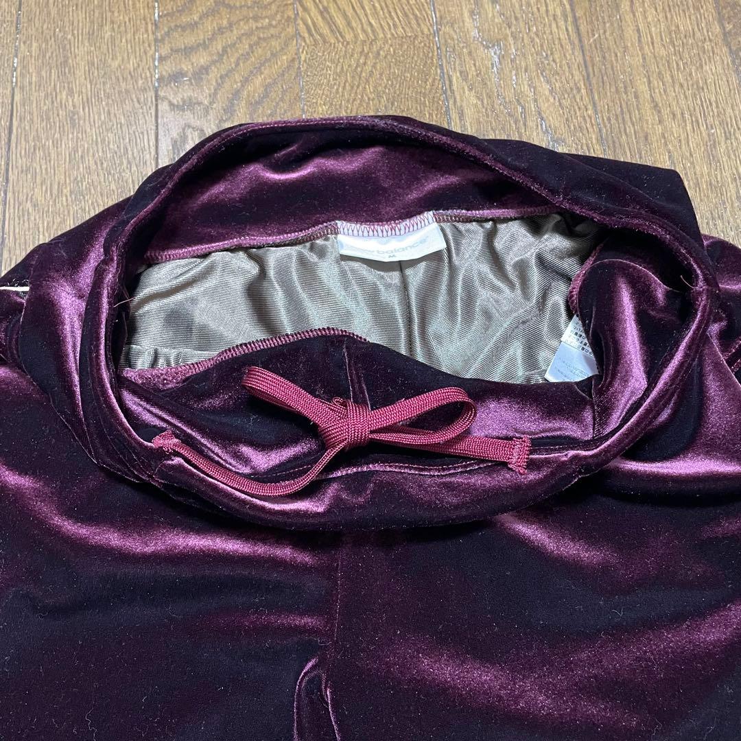 【美品】ニューバランス　ベロア　セットアップ　フルジップアップ＆パンツ　サイズM