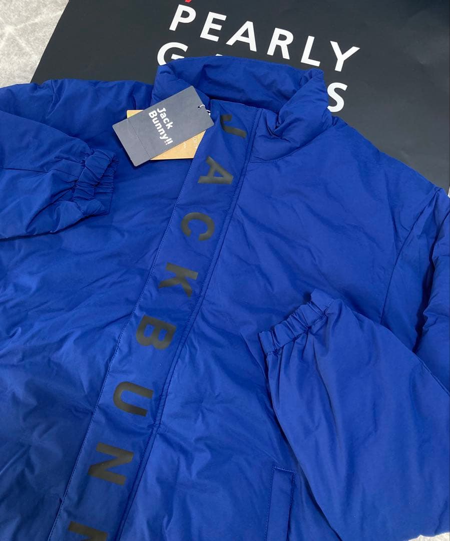 新品 ジャックバニー ETHERMALOFT 袋織中綿ジャケット(4)M/青