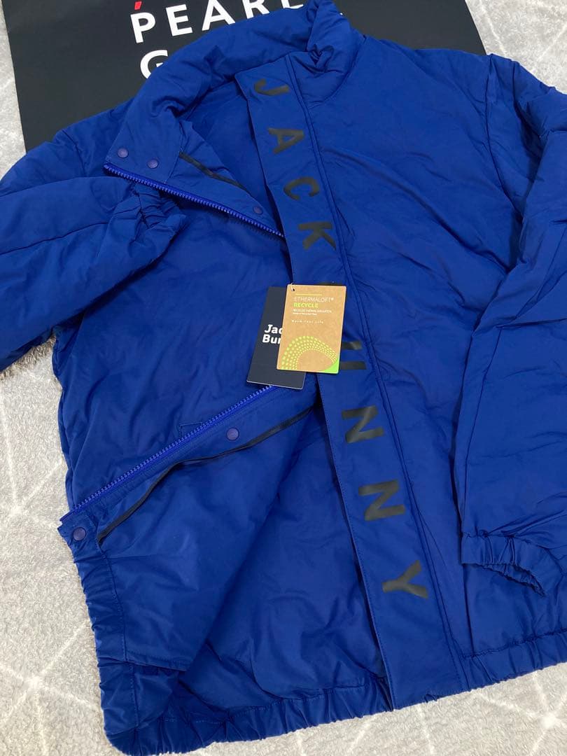 新品 ジャックバニー ETHERMALOFT 袋織中綿ジャケット(4)M/青