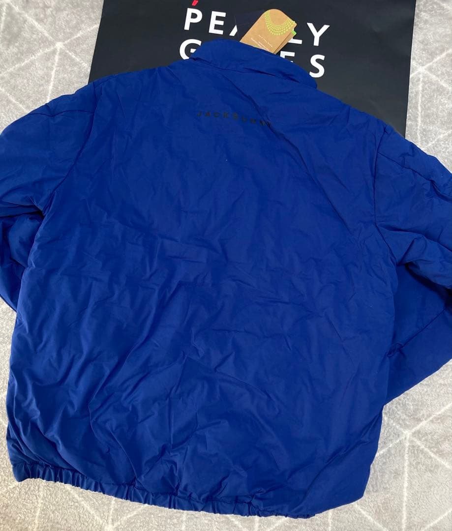 新品 ジャックバニー ETHERMALOFT 袋織中綿ジャケット(4)M/青