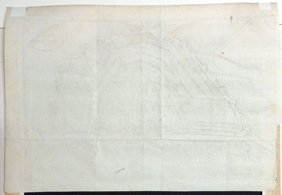 額装品 西洋古地図 1800年頃 アムステルダム都市図 - メルカリ