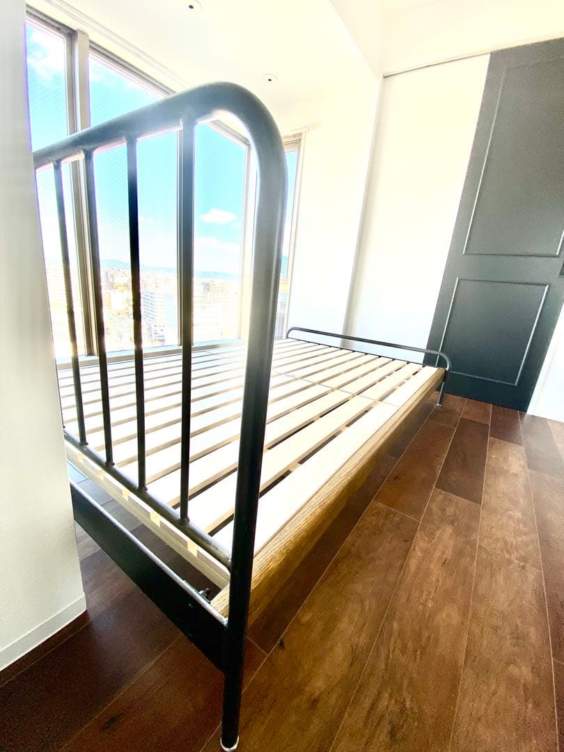 ジャーナルスタンダード SD ベッドフレーム セミダブル サンクベッド マット付