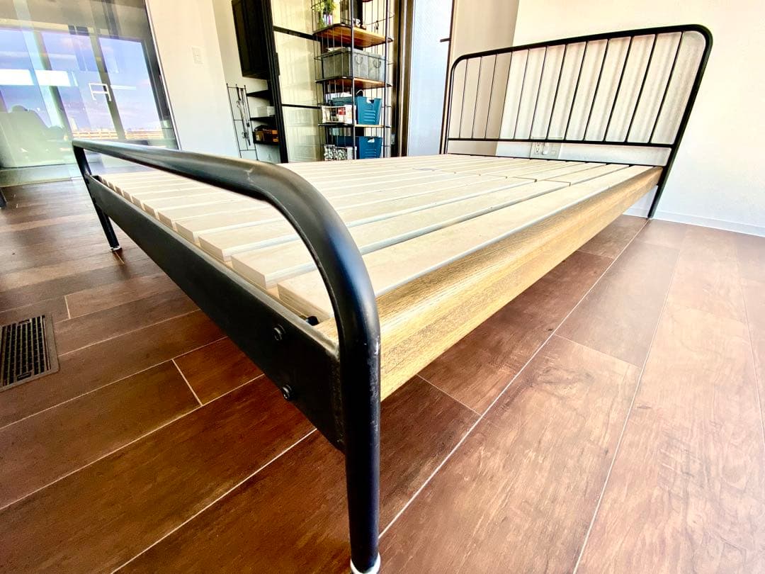 ジャーナルスタンダード SD ベッドフレーム セミダブル サンクベッド マット付