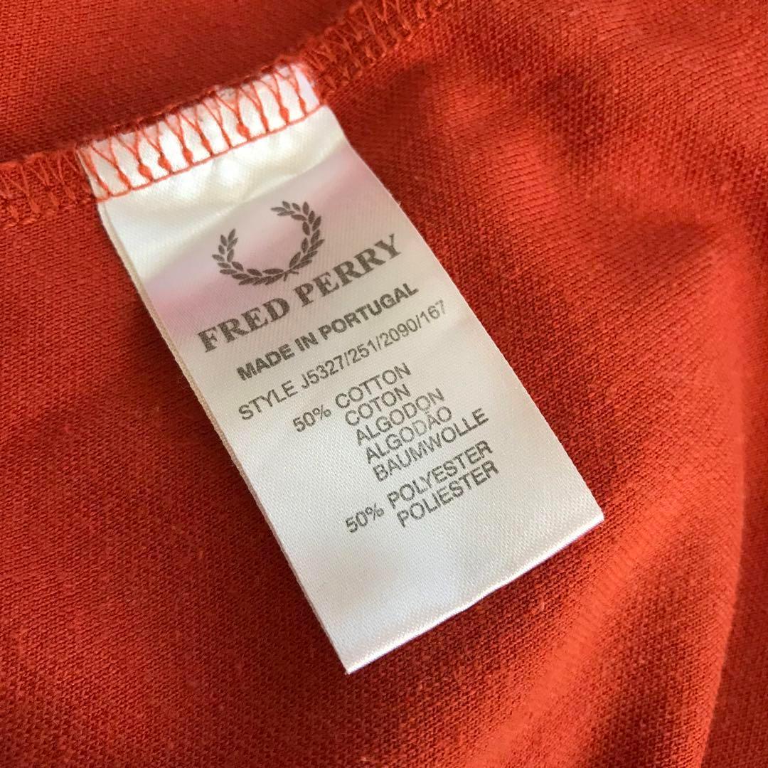 フレッドペリー☆L～XL☆オレンジ☆トラックジャケット☆ジャージ☆