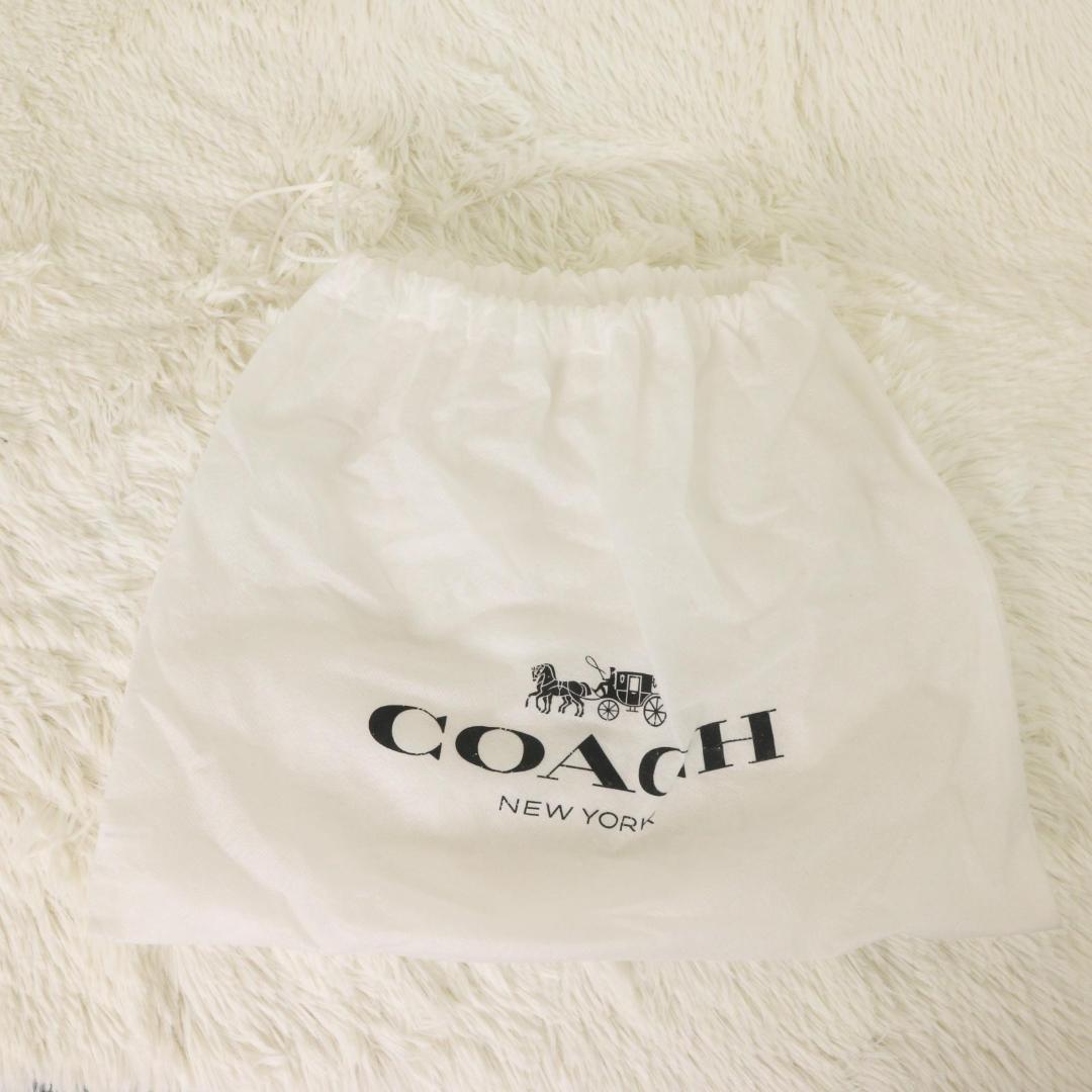 美品 COACH ボディバッグ レザー F48738　キャメル ウエストポーチ