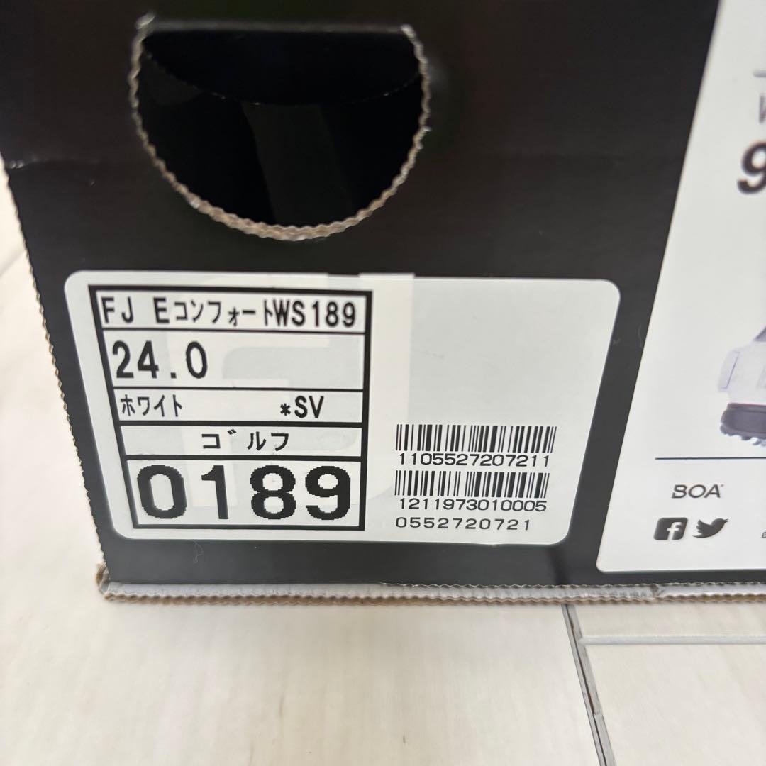 ⭐︎新品⭐︎FOOTJOY 98615J ゴルフシューズ ホワイト