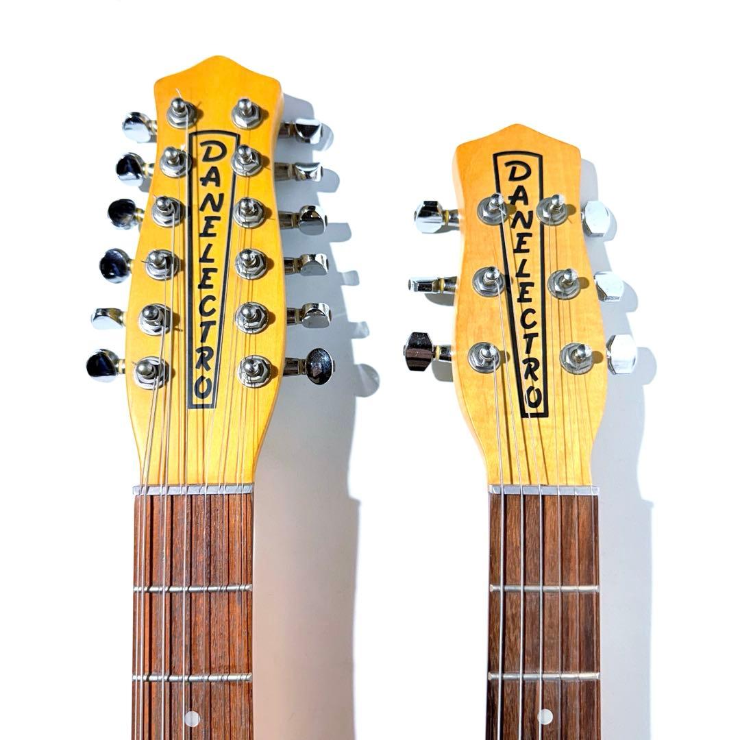 希少・美品】Danelectro Dneck 12-6 ダブルネックギター - メルカリ