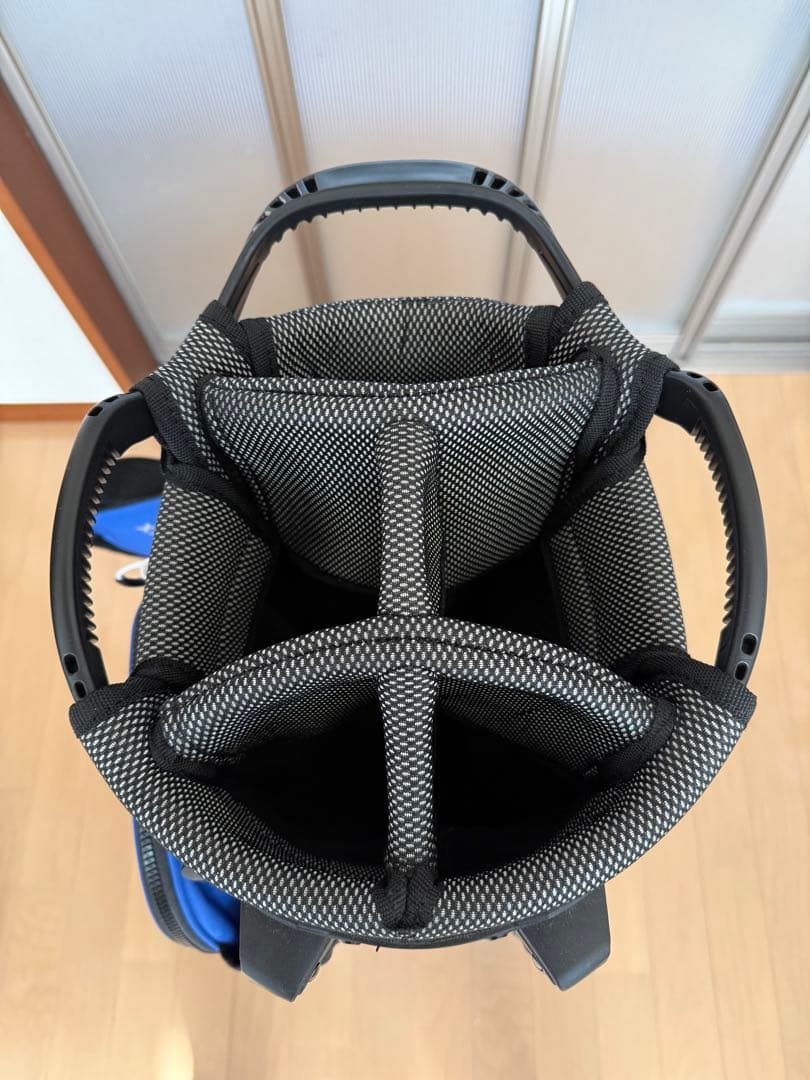 YONEX スタンド付きキャディバッグ 青