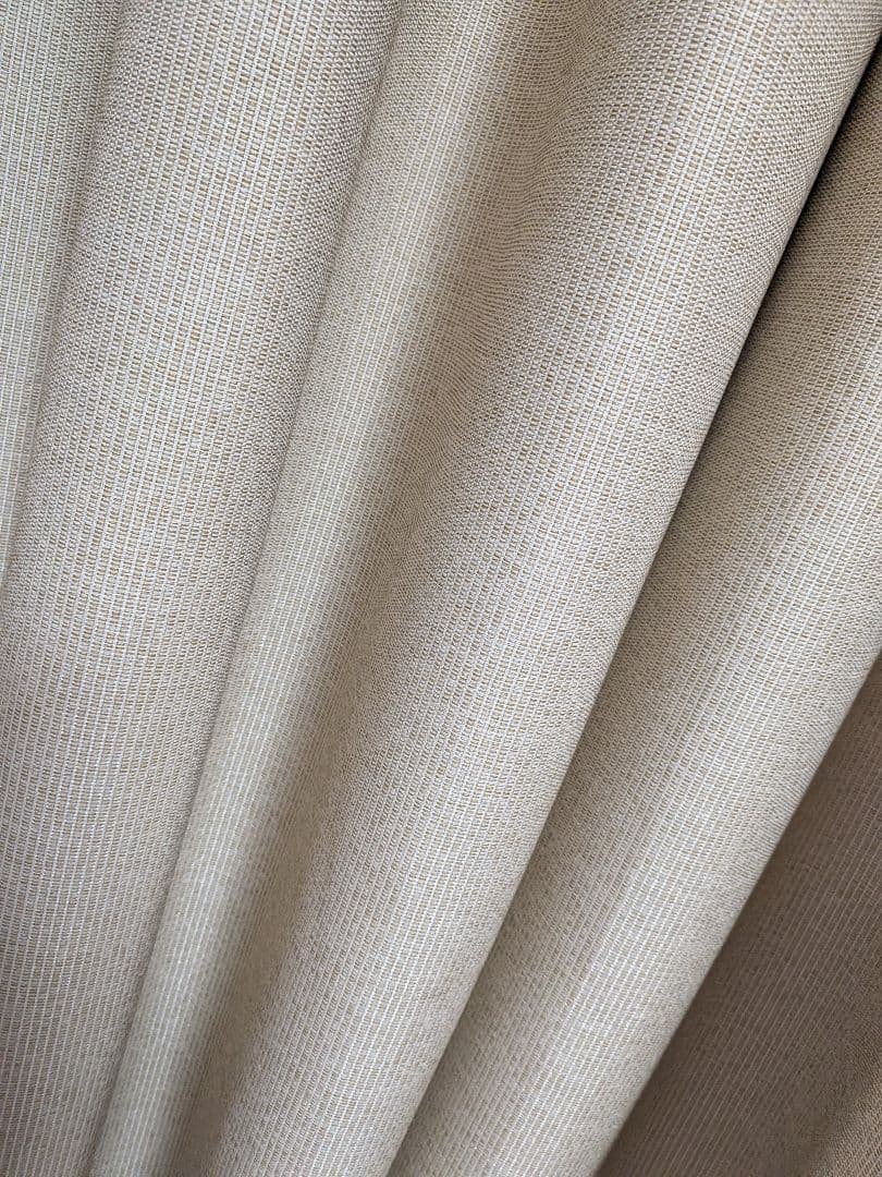 オーダーカーテン 幅150cm×丈240cm 2枚 高級　遮光　防炎