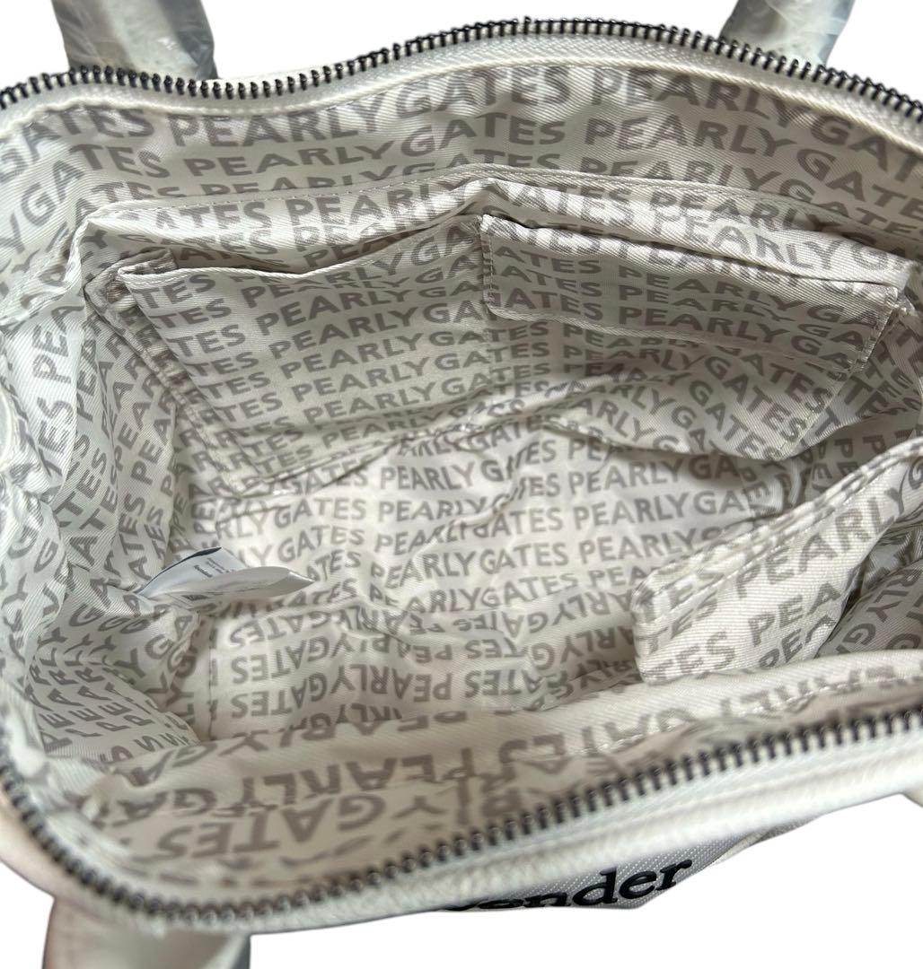 新品 PEARLY GATES パーリーゲイツ プーさん カートバッグ ホワイト