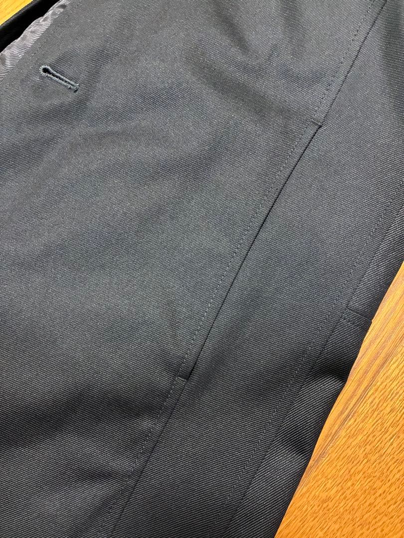 k i r i　ステンカラーコート キルティングライナー付き　黒