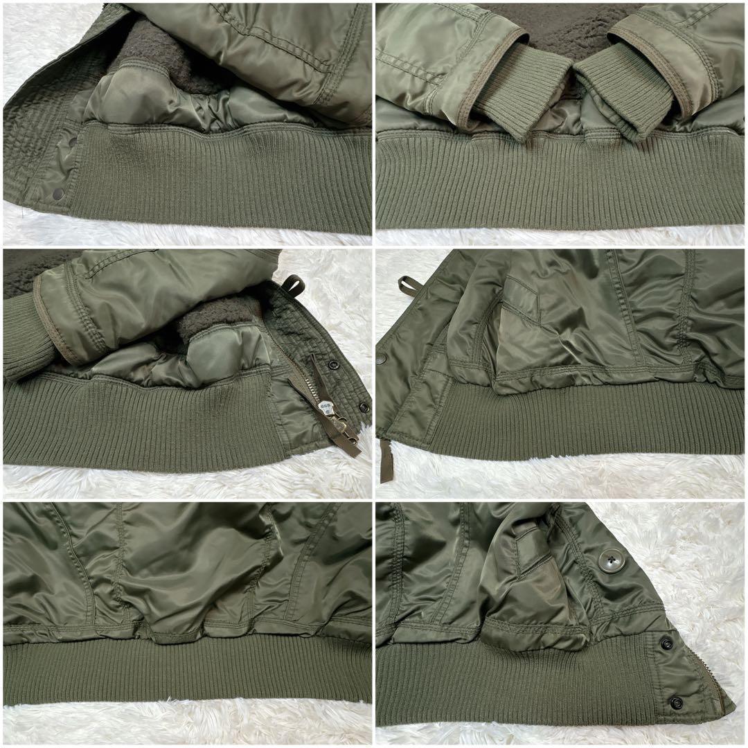 y2k 00s GOA デリッカー 109 N-2B フライトジャケット カーキ