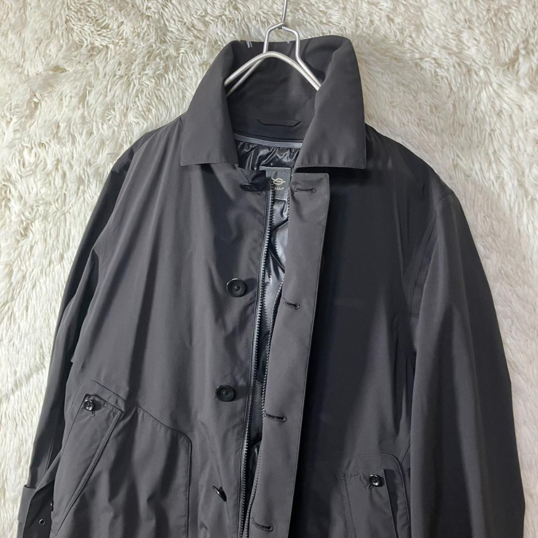 美品 ダーバン GORE-TEX ダウンライナー ステンカラーコート ベルト M