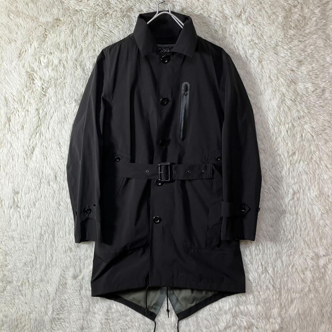 美品 ダーバン GORE-TEX ダウンライナー ステンカラーコート ベルト M
