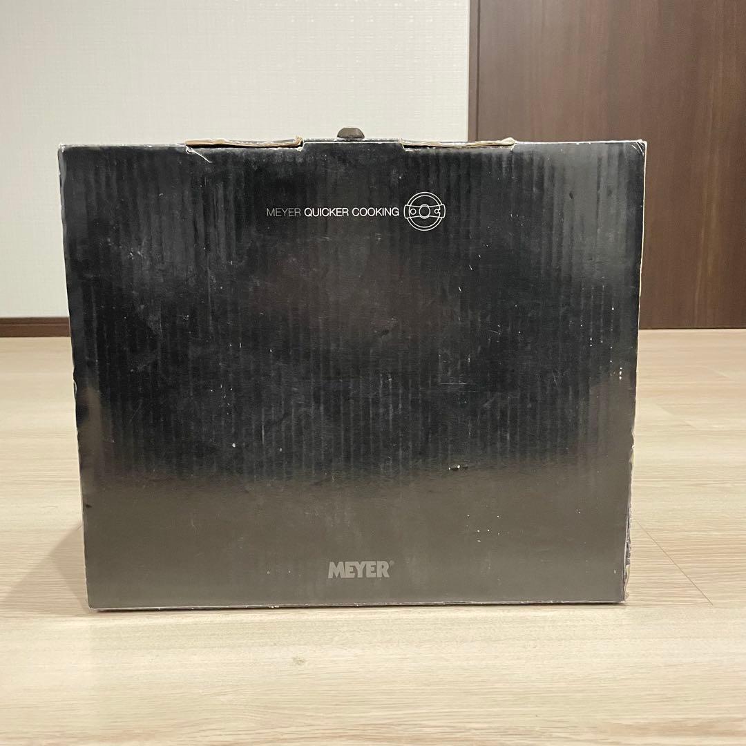 【未使用】MEYER マイヤー クイッカークッキング レッド 24cm 4.0L