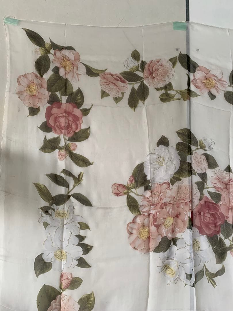 CHANEL シャネル　ストール　花柄