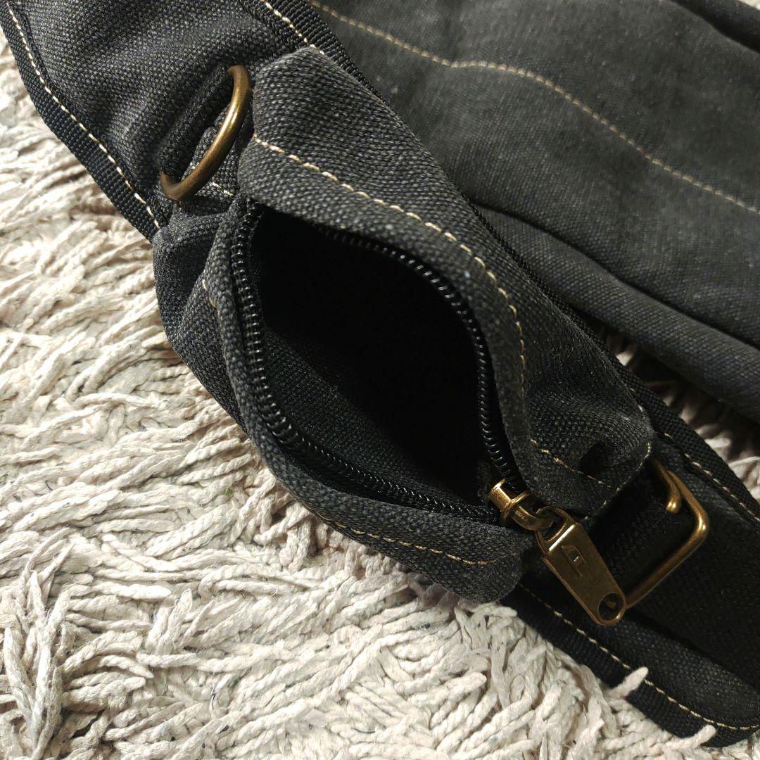 【新品未使用】DIESEL　ディーゼル　ボディバッグ　デニム　グレー