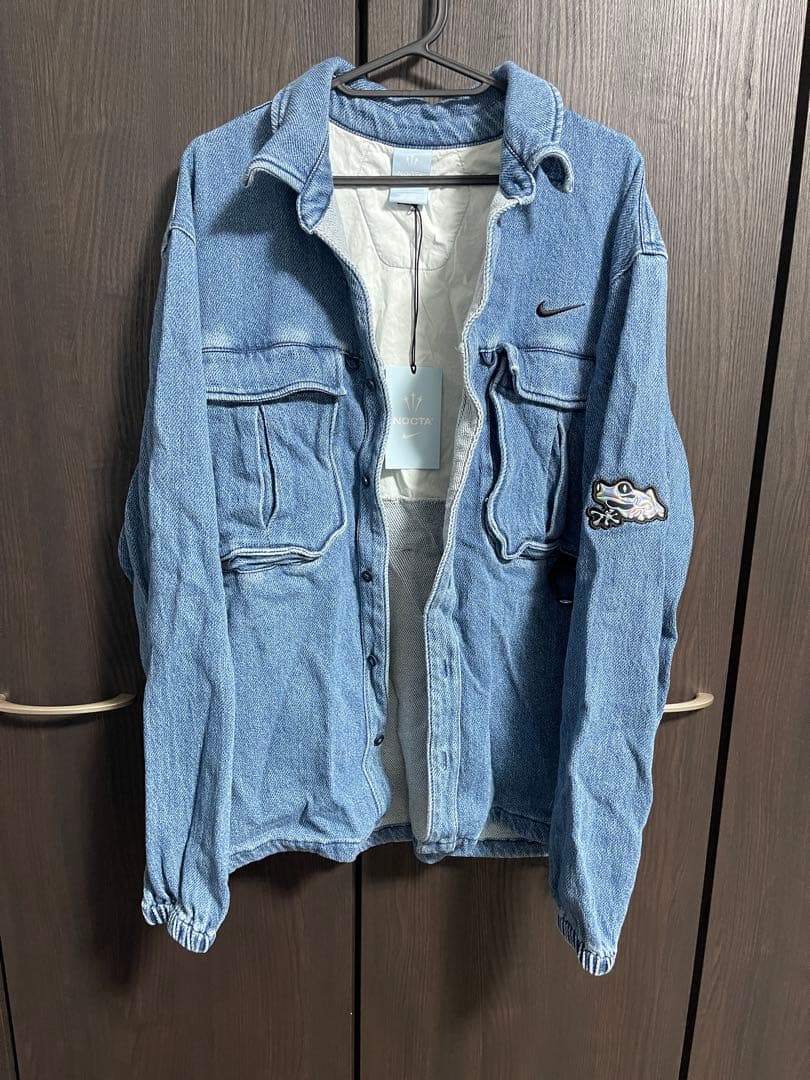【新品未使用】NIKE × nocta オパール　ボタンダウンデニムシャツ　M