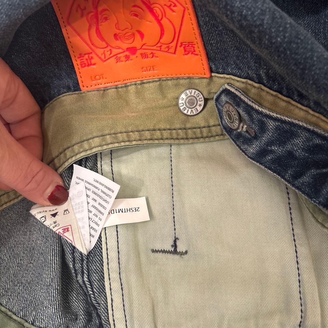 マスタングSP様専用 エヴィスEVISU Gジャン デニムジャケットMサイズ