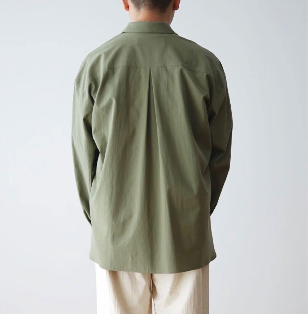 トップス POLYPLOID SHIRT JACKET \"C\" - OLIVE