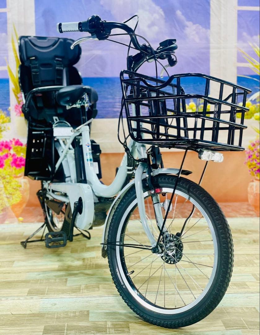 超特価！BIKKE ビッケ⭐️人気ブリヂストン子供乗せ電動アシスト自転Y3084