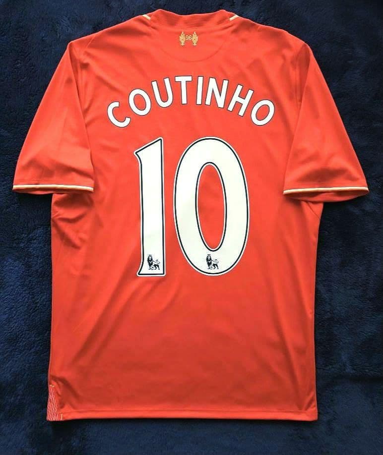 【本日限定】リバプール コウチーニョ 15/16 プレミアユニフォーム Mサイズ