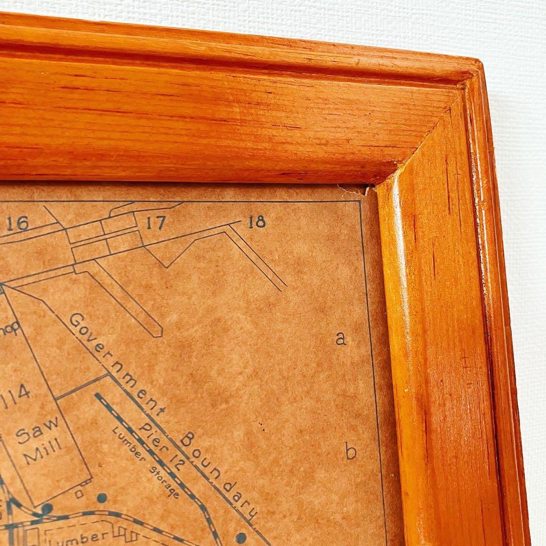 アメリカンビンテージ雑貨 古地図 USNAVY ブロカント 古道具 アンティーク