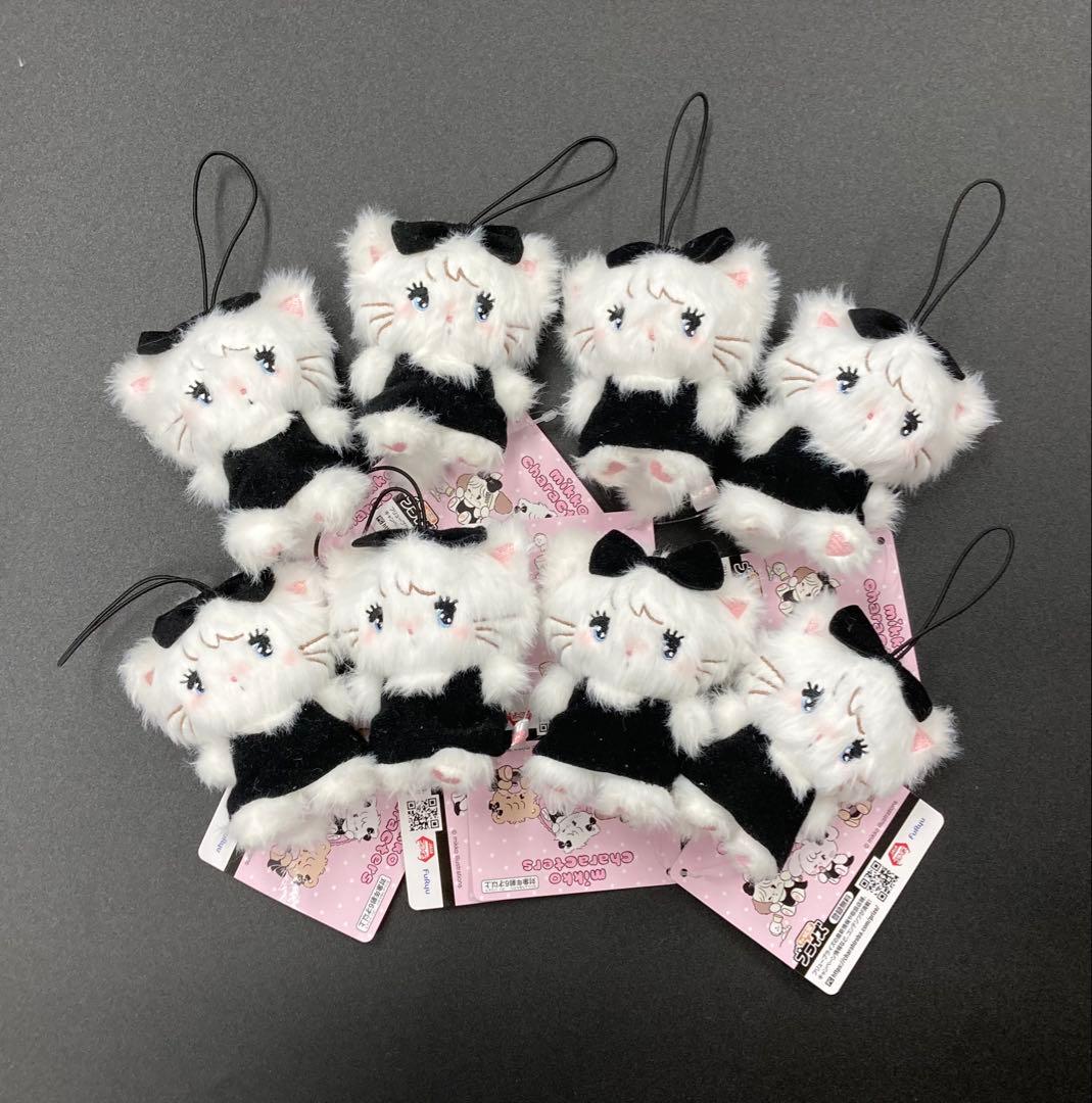mikko characters ブラックリボン マスコット ムース ×8 - メルカリ